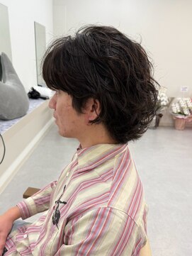 エトレ(etore) メンズ/波巻きパーマ/ミディアムマッシュ