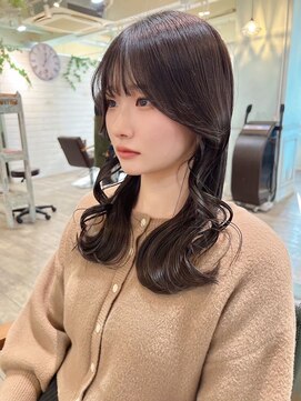 ラファンジュ ヘアー(Rohange hair) 韓国レイヤー/ダークブラウン/艶髪