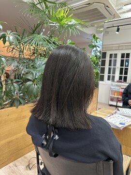 オーシャン(Ocean) 【OceanHair&Life川上彩夏】10代/20代/切りっぱなし