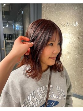 ヘアラウンジ アンリオ(hair lounge an rio) チェリーレッドカラー