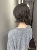 天神/大名/赤味消しカラー/オリーブ/ボブ