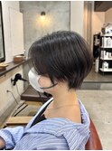 20代　30代　ハンサムショート