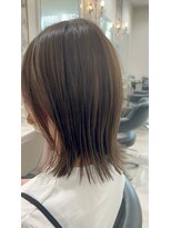 ドクターズサロン レラパール&nbsp;愛されセミディ/軽め外ハネレイヤー/ぱっつん/似合わせカット