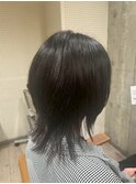 大人可愛いショートウルフカット×レイヤーミディアム