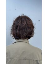 イズミ(Izumi) 外はねボブ/ナチュラルベージュ/アッシュ/グレージュ/パーマ