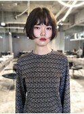 フレンチミニボブ×ナチュラルアッシュカラー 【鎌田 隆雅】