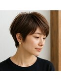 美フォルムショート 20代 30代 40代 50代 60代 髪質改善 学割
