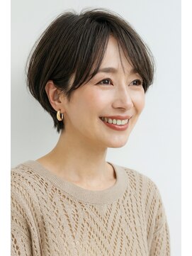 ゲイン(Gain) ショートカット・レイヤーカット×白髪ぼかし