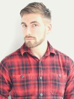 ワースホワイル(WORTH WHILE)&nbsp;刈り上げセンターパートサーフカールフェザーパーママレットヘア