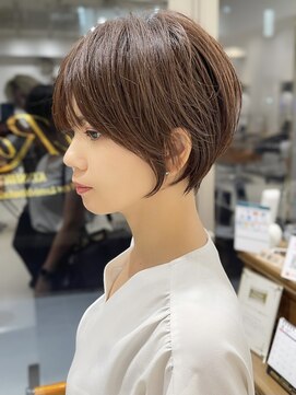 ヌリ 錦糸町(NuRI) ♪前下がりショートボブハンサムショートカット上手い錦糸町ケア