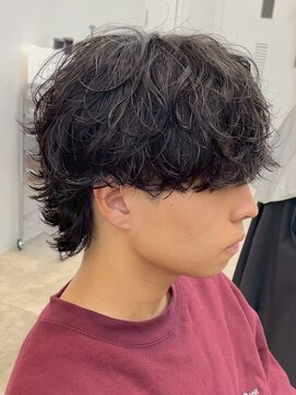 フィフス 渋谷(fifth) 渋谷メンズパーマシャドウパーマ波巻きスパイラルパーマ