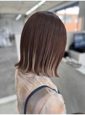プレイングカラー×外ハネボブ