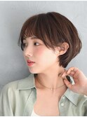 20代30代40代小顔ハンサムショート