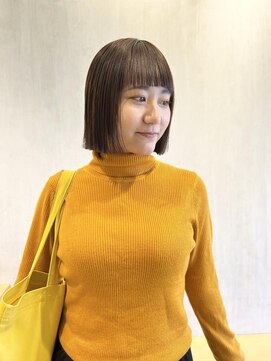 クリアーオブヘアー 本山店(CLEAR of hair) ◎ぱつっとbob/ストレートパーマ