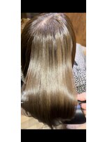 ミッツスタイル 福島(MIITS STYLE)&nbsp;髪質改善水素カラー×オリーブベージュ