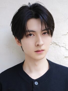 カライングドゥ(ing deux) スーツ短髪ツーブロック束感モテる黒髪シークレットパーマ流行