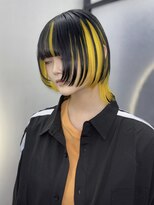 シーバイスリー 綱島(C×3)&nbsp;ブラック × ネオンイエロー × アンブレラカラー