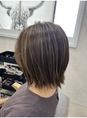 細めのハイライト