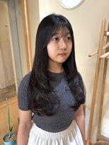 エミイ 鎌倉(eMii.)&nbsp;ロングレイヤー［レイヤーカットシースルーブラウン］
