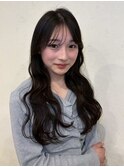 小顔カット×韓国ウェーブ