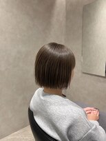 トキ(toki)&nbsp;ボブ×ベージュカラー