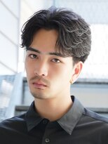 フィフス 大分(fifth)&nbsp;大分フェザーパーマニュアンスパーマメンズカットセンターパート