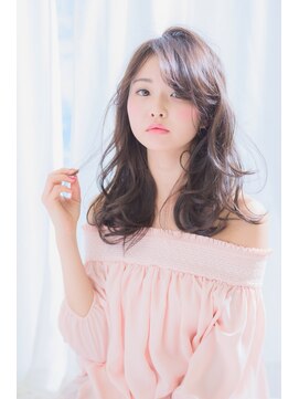 アミューズ(amu se) 【amu★se style】ふんわりカールロング