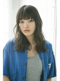 決めすぎないゆるふわパーマ