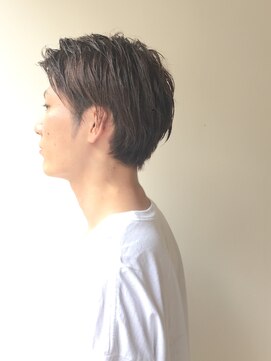 ルフト(Luft) 【Luft】モテ髪ツーブロック束感ショートセミウェット