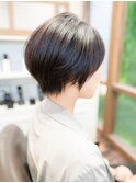★毛先がシャープでキレのあるショートスタイル★