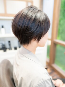 ヘアデザイン ステラ(hair design sTella) ★毛先がシャープでキレのあるショートスタイル★