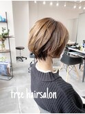 ノンブローでおさまる大人スタイル『Tree hairsalon 』本厚木