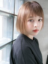 リリアン 表参道(relian)&nbsp;ハイトーンベージュ　ふわボブ☆