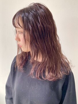 フォーク FOLK 【FOLK】サロンスタイル・ダブルカラーピンク♪