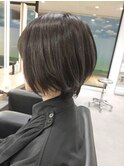 絶壁解消☆前下がり大人びショート