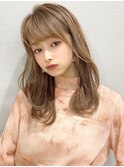 ボブが伸びたら大人かわいいフェザーバングハイトーン30代吉祥寺