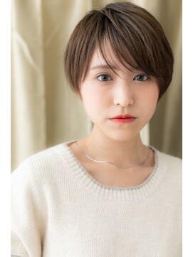 カバーヘアアンドスパ ブリス 浦和(COVER HAIR&SPA bliss) 斜めバング大人かっこいい小顔束感ショートZ浦和20代30代40代
