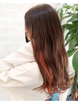 クラッチバイシオンアグリゲイト(CLUTCH by Zi-on aggregate) ロングスタイルビタミンカラー×フレンチカジュアル