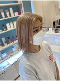 ハイトーンベージュカラー