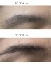 眉パーマ　