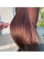 テクライズ 豊橋店(TECHRISE)&nbsp;☆柔らかブラウンカラー、ほんのりピンクで艶髪に欲しい