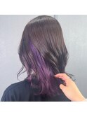 パープルカラー/ピンクパープル/インナーカラー