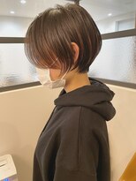 カノンヘアー(Kanon hair) ショートボブ　　ショートカット　ハンサムショート　丸みボブ