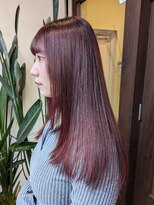 アン(Hair make un)&nbsp;レッドカラー