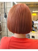 Copper brown×mini bob