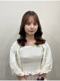 湿気に負けない韓国風パーマ