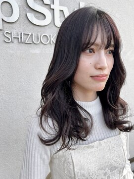 トップスタイル シズオカ(TopStyle SHIZUOKA) ロング×ダークブラウン×美髪