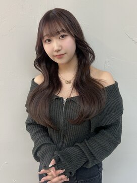 ボタン テンジン(VOTAN tenjin) チョコレートカラー/艶髪/顔周りカット/天神韓国ヘア