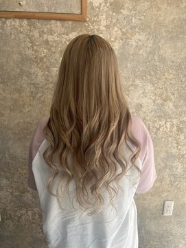 ヘアスタジオ マテリアル 中央駅店(hair studio Material) #プルエクステ#髪質改善#カラー