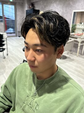 アルカナ(Arcana) 学生~大人向け◎センターパート/ハイライトワンカールパーマ◎